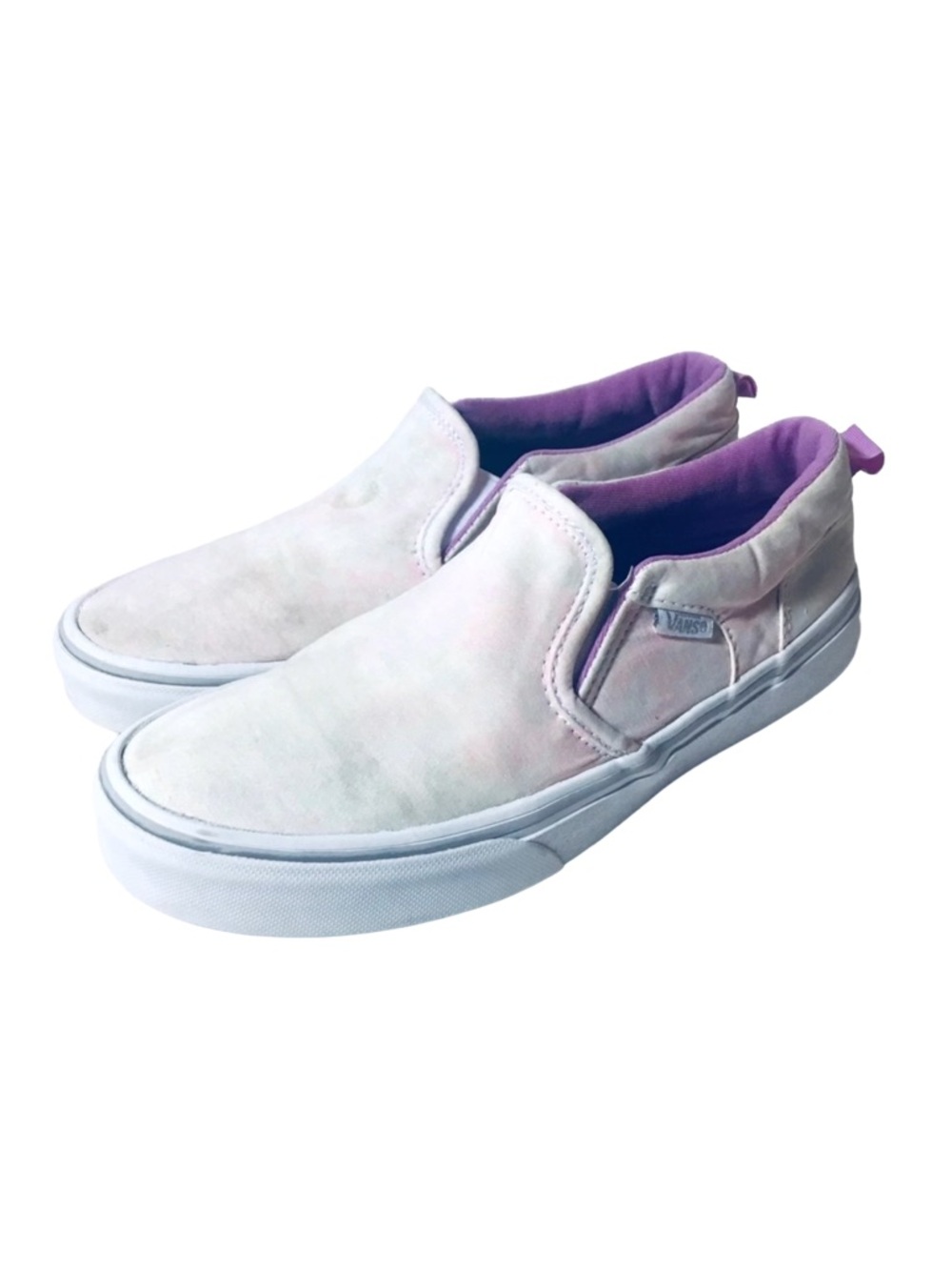 Vans Slip-On Sneakers Pink Clouds Women’s Size 5 Shoes